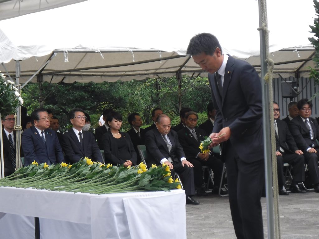 千鳥ヶ淵戦没者追悼式写真